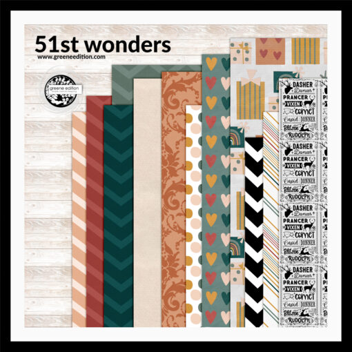 51st wonders paper pack