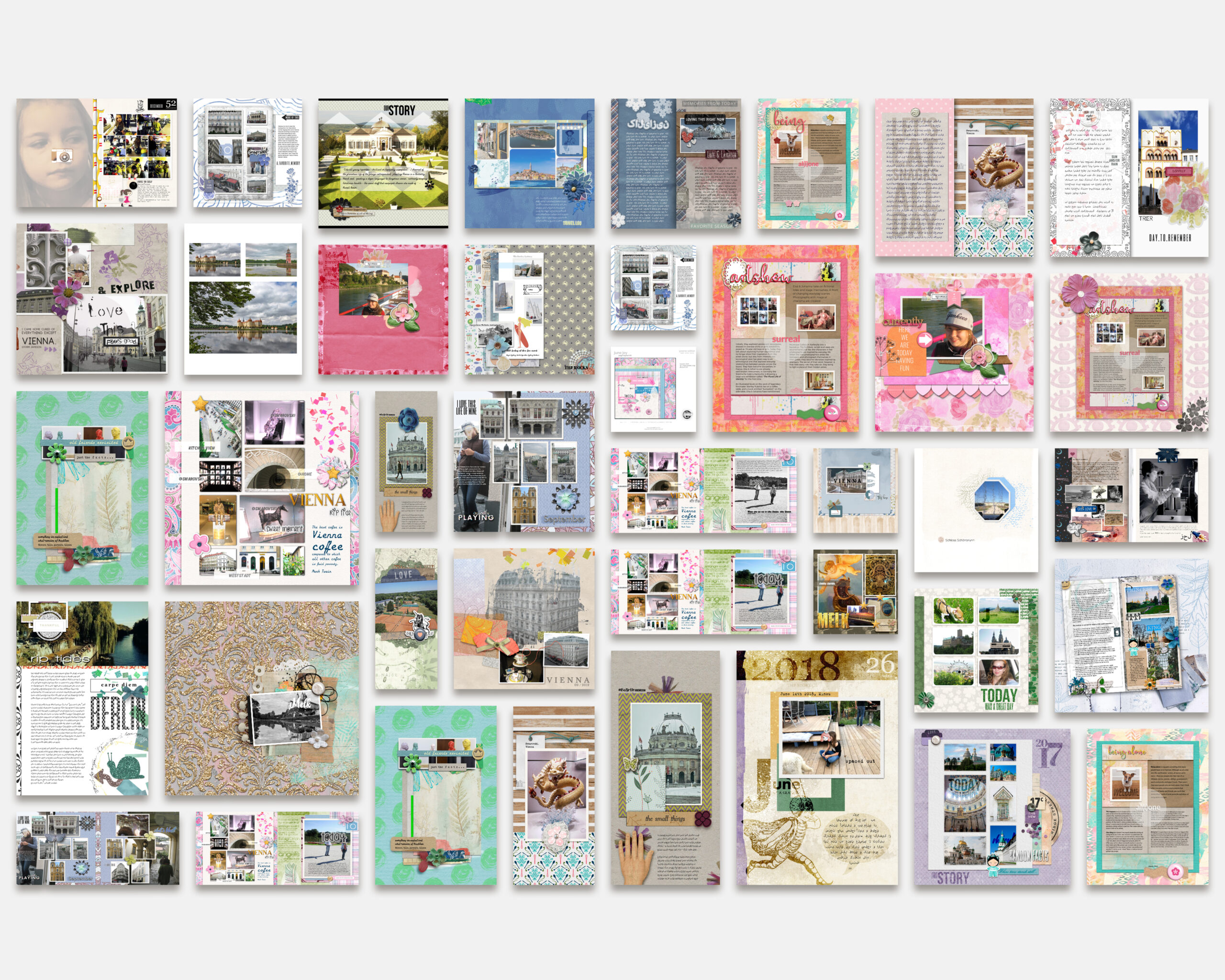 March 2022 gallery, greene edition, monthly gallery, layout