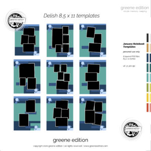 greene edition Delish Templates