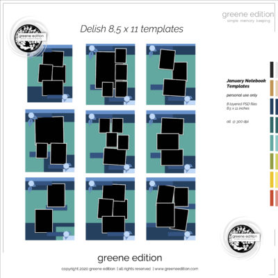 greene edition Delish Templates