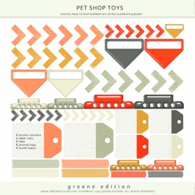 Pet Shop Toys, greene edition